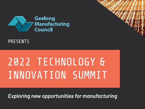 Geelong Technology & Innocation Summit program brochure